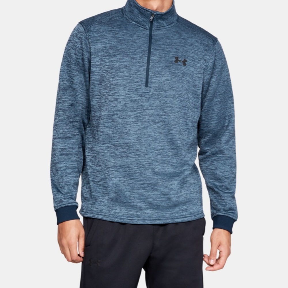 Under Armour long sleeve zip up performance top